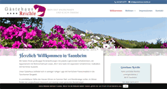 Desktop Screenshot of gaestehaus-reichle.at